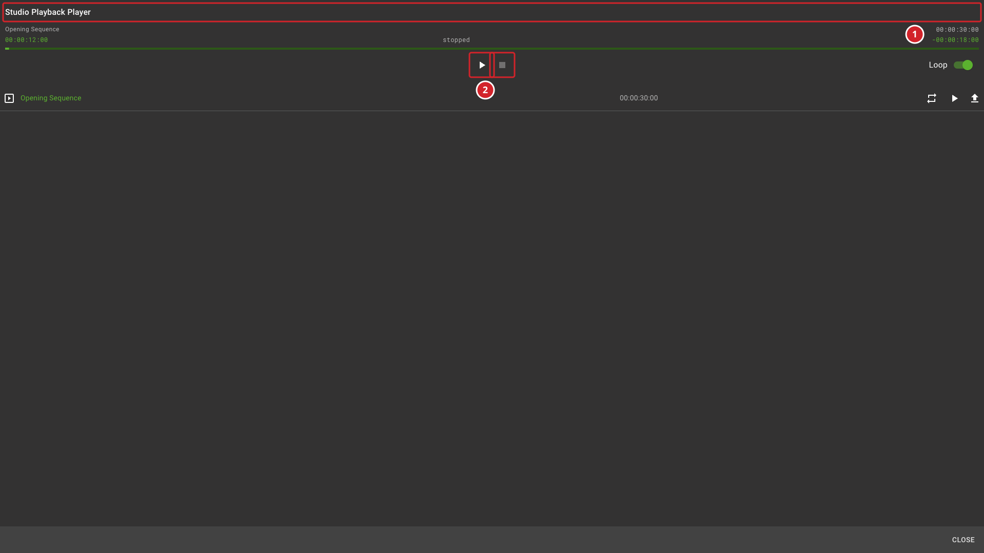 Simplified Power Widget Page Showing an Assigned Widget Group